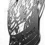Wallity XMASBLACK - 025 Accesorio decorativo de pared de metal negro